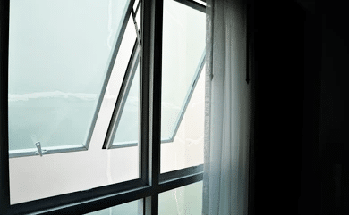 awning bathroom windows